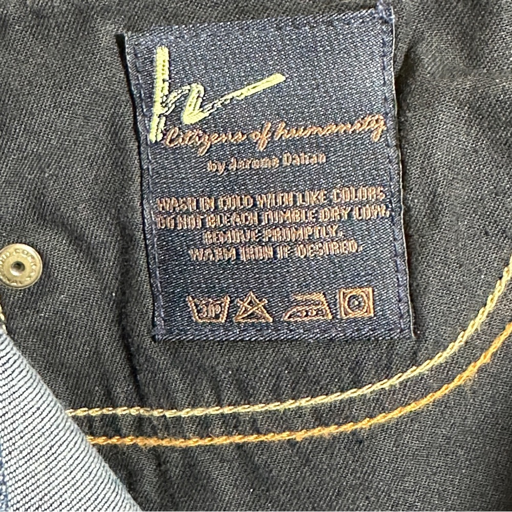 Citizens of Humanity Ingrid Low Waist Flare Jeans Size 28 Wide Leg - Picture 12 of 12